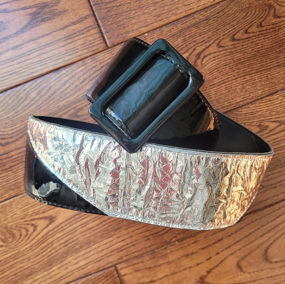 Shiny Black Belt